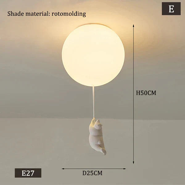 BeerLamps - Schattige hanglamp met ballonnen voor een magische sfeer
