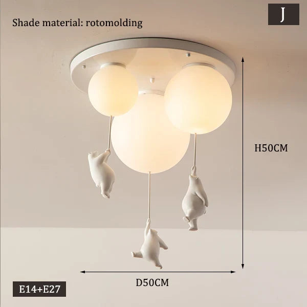 BeerLamps - Schattige hanglamp met ballonnen voor een magische sfeer