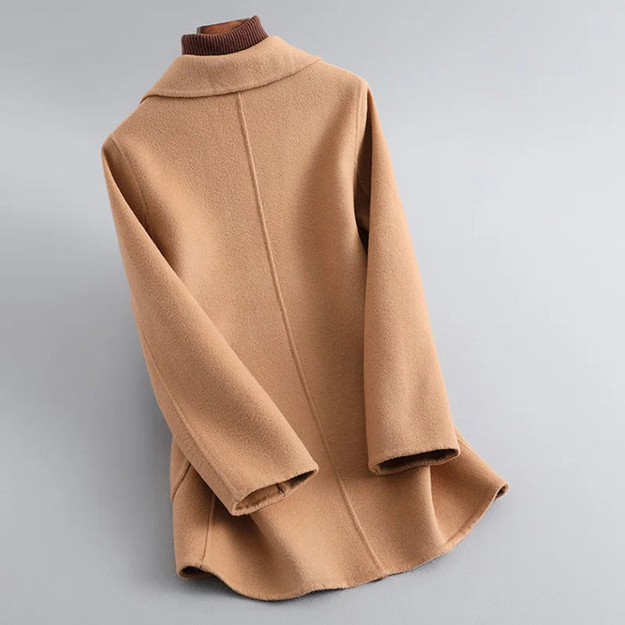 Montel wollen jas voor elegante stijl en warmte