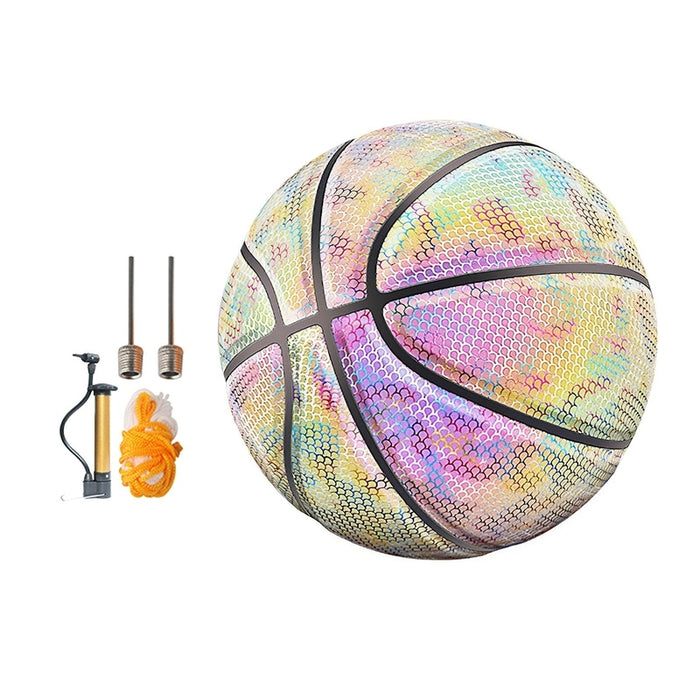 HoloBall - Reflecterende Basketbal reflecterend basketbal voor onzichtbare stijl