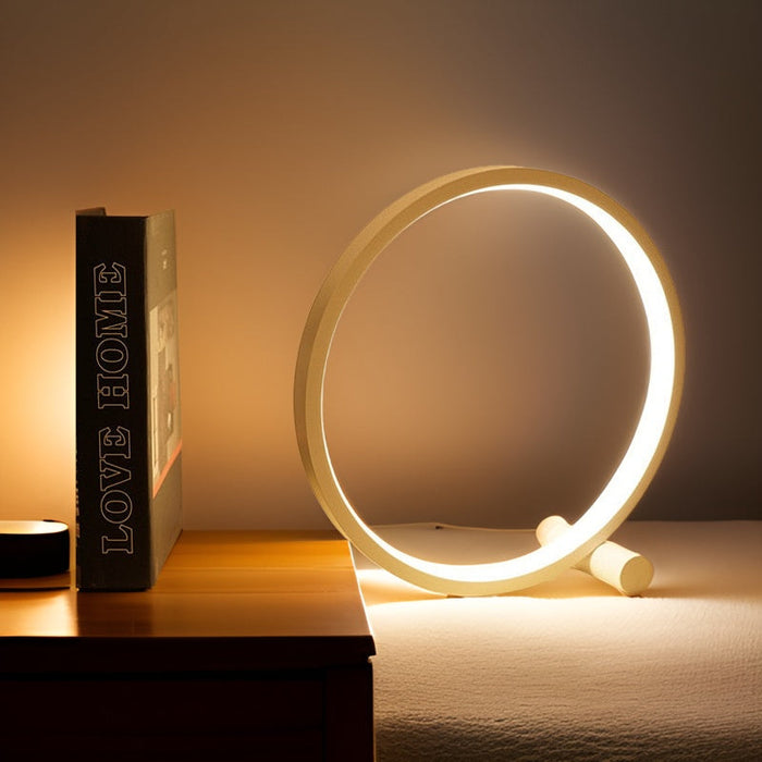 LUMINA | Ronde Tafellamp met LED Licht | Modern Ontwerp | Design Lamp