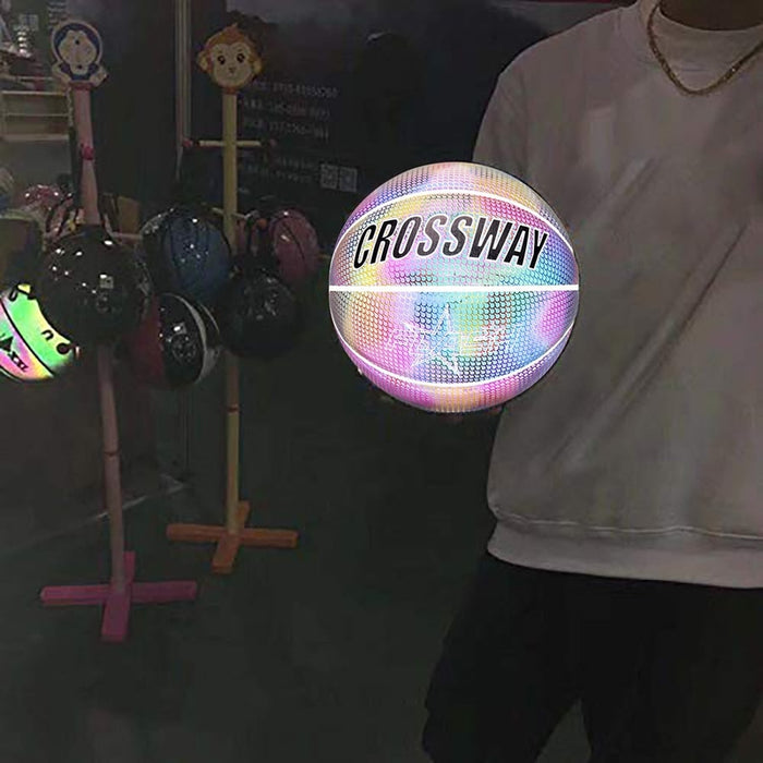 HoloBall - Reflecterende Basketbal reflecterend basketbal voor onzichtbare stijl