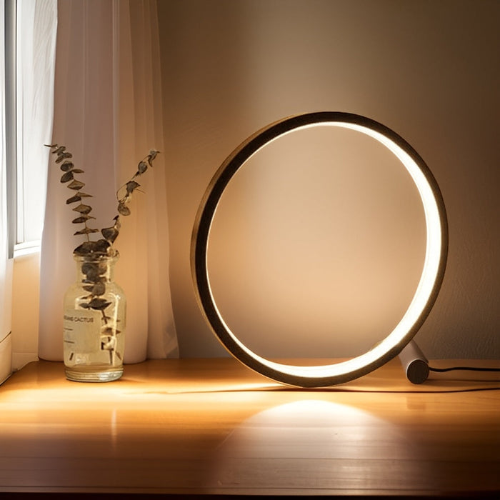 LUMINA | Ronde Tafellamp met LED Licht | Modern Ontwerp | Design Lamp