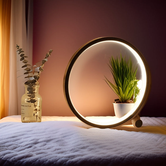 LUMINA | Ronde Tafellamp met LED Licht | Modern Ontwerp | Design Lamp