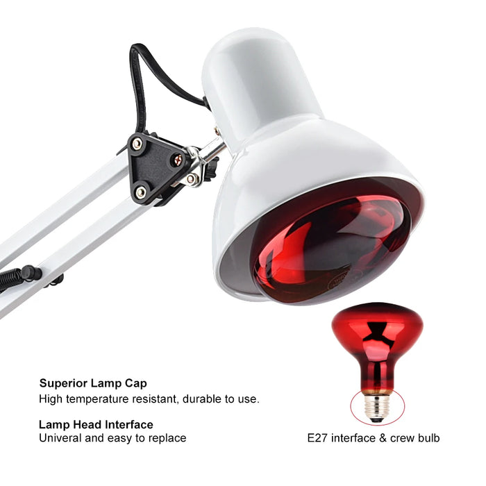 ThermaRay | Nabij Infrarood Lichttherapie Massage Lamp | Fysiotherapie en Verwarming