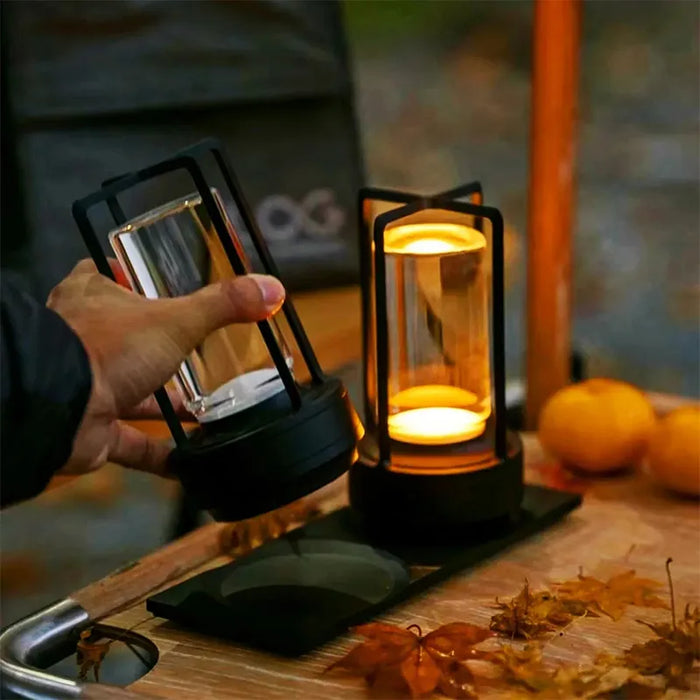 Lumina | Draadloze LED Tafellamp | Touch-dimming | Oplaadbaar | Sfeervolle Verlichting