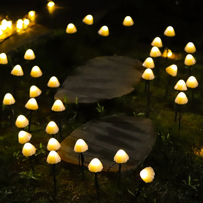 BRIGHTLIGHTS | Paddestoel Stringlampen voor Sfeervolle Tuinverlichting
