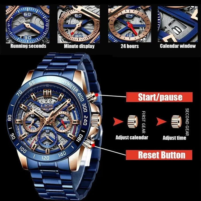Luxor | Herenhorloge | Waterdicht | Stijlvol Design