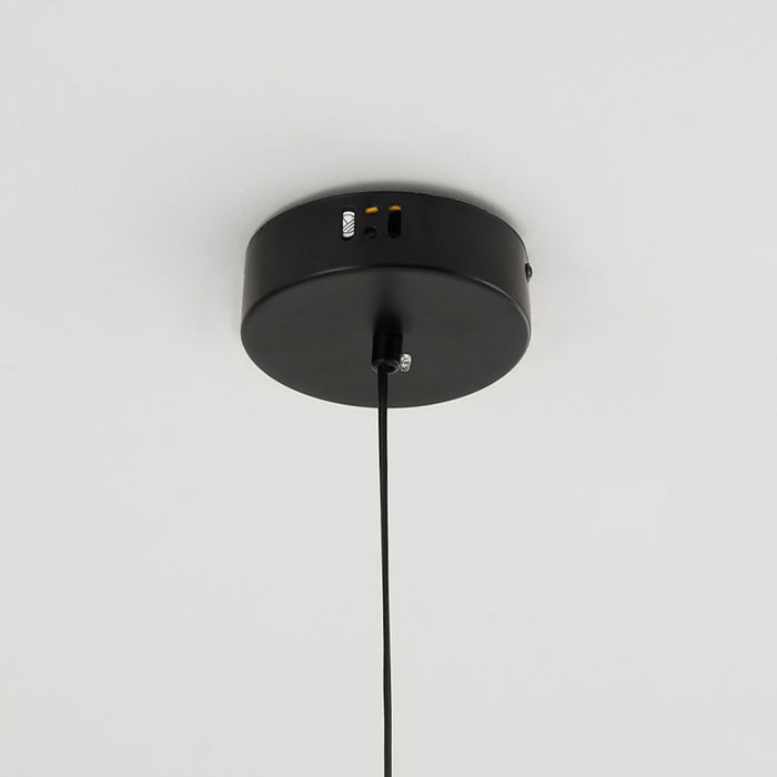 LUMINA | LED Hanglamp | Modern Metaal en Kunstzijde in Wit