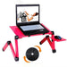 LaptopLift | Adjustable Aluminum Ergonomic Laptop Stand | Verhoog uw werkcomfort Finn Brands