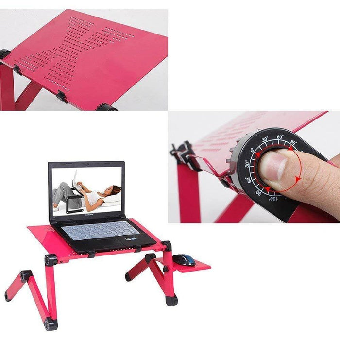 LaptopLift | Adjustable Aluminum Ergonomic Laptop Stand | Verhoog uw werkcomfort Finn Brands