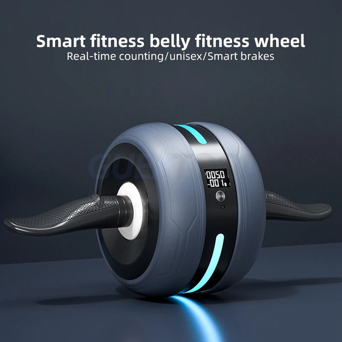 REBOUNDFIT | Buikspierwiel | Automatische Rebound | Slimme Telling | Ultieme Training