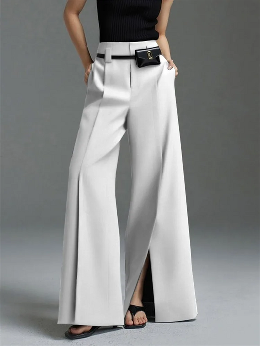 Sophie Runway plooibroek - elegant in hoge taille