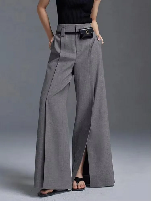 Sophie Runway plooibroek - elegant in hoge taille