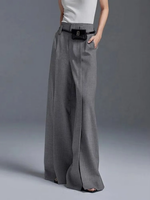 Sophie Runway plooibroek - elegant in hoge taille