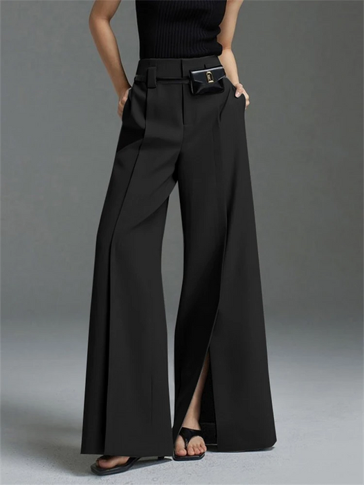 Sophie Runway plooibroek - elegant in hoge taille