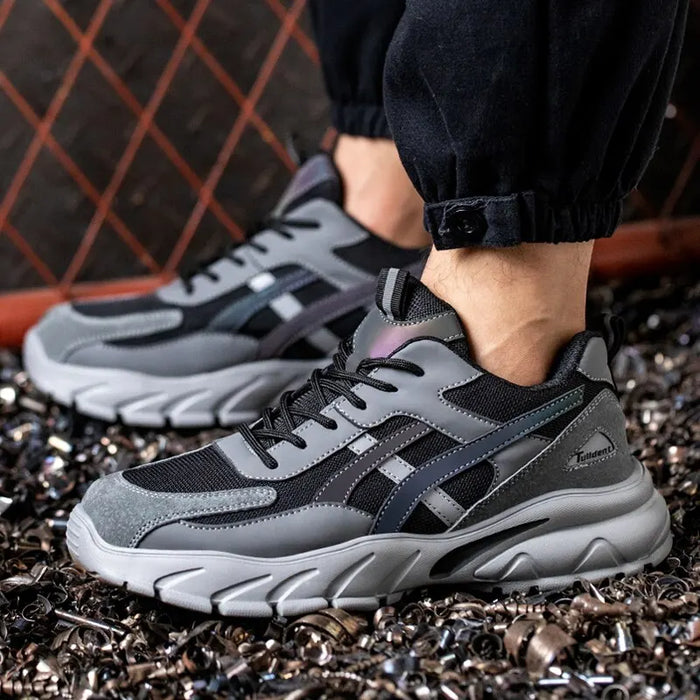 Tyron | Plastic Neus Werkschoenen Voor Heren | Veiligheidsschoenen met Plastic Neus