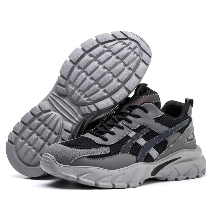 Tyron | Plastic Neus Werkschoenen Voor Heren | Veiligheidsschoenen met Plastic Neus