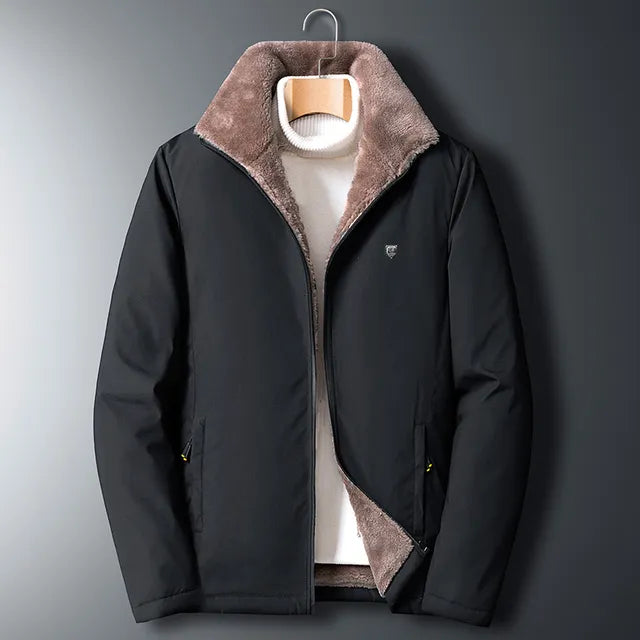 JESS | Heren Winter Winddicht Dik Fleecejack | Perfect voor Herfst en Winter