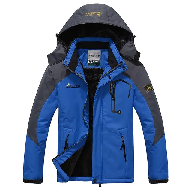PERRY | Heren Winterskipak | Warme Waterdichte Winddichte Hooded Jas en Broek Set voor Buitenshuis