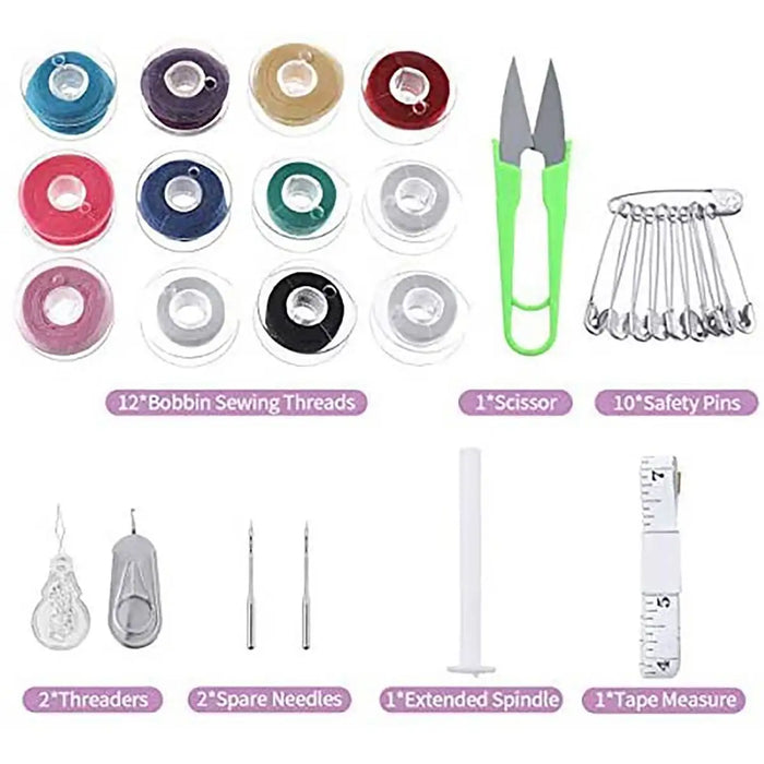 StitchPro | Draagbare Mini Naaimachine Set | Repareer Gemakkelijk Onderweg | Perfect Cadeau voor Handige Vrouwen