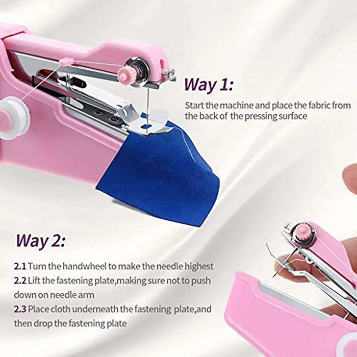 StitchPro | Draagbare Mini Naaimachine Set | Repareer Gemakkelijk Onderweg | Perfect Cadeau voor Handige Vrouwen