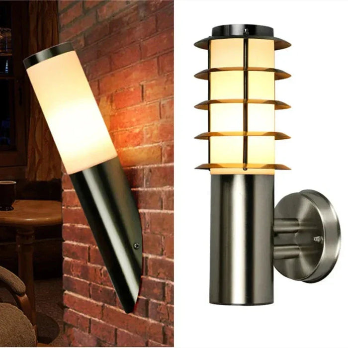 LUXE | Moderne Roestvrij Stalen Wandlampen voor Buiten | Buitenverlichting
