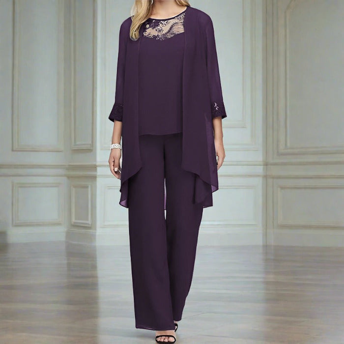 Nathalie - Driedelige damesset voor elegante stijl en comfort