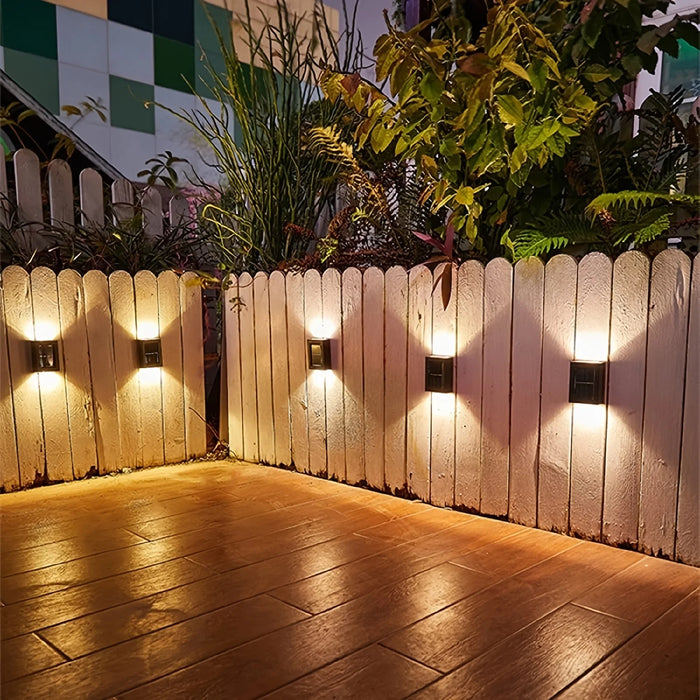 LUMIX | Nieuwe Zonne-Wandverlichting voor Buiten | Waterdichte LED Zonne-Lamp voor Sfeervolle Tuinverlichting