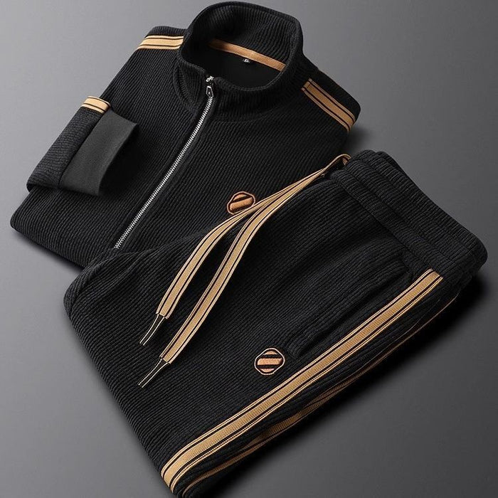 Zephyr corduroy trainingspak set voor stijlvol en comfort