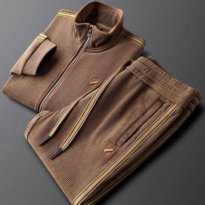 Zephyr corduroy trainingspak set voor stijlvol en comfort