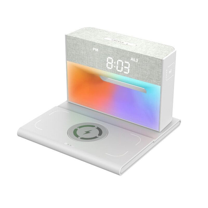 VERBLUFFEND | Draadloze Telefoonhouder Speaker | Creëer een Kleurrijke Atmosfeer