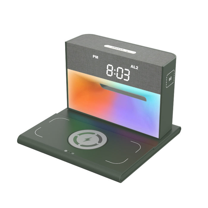 VERBLUFFEND | Draadloze Telefoonhouder Speaker | Creëer een Kleurrijke Atmosfeer
