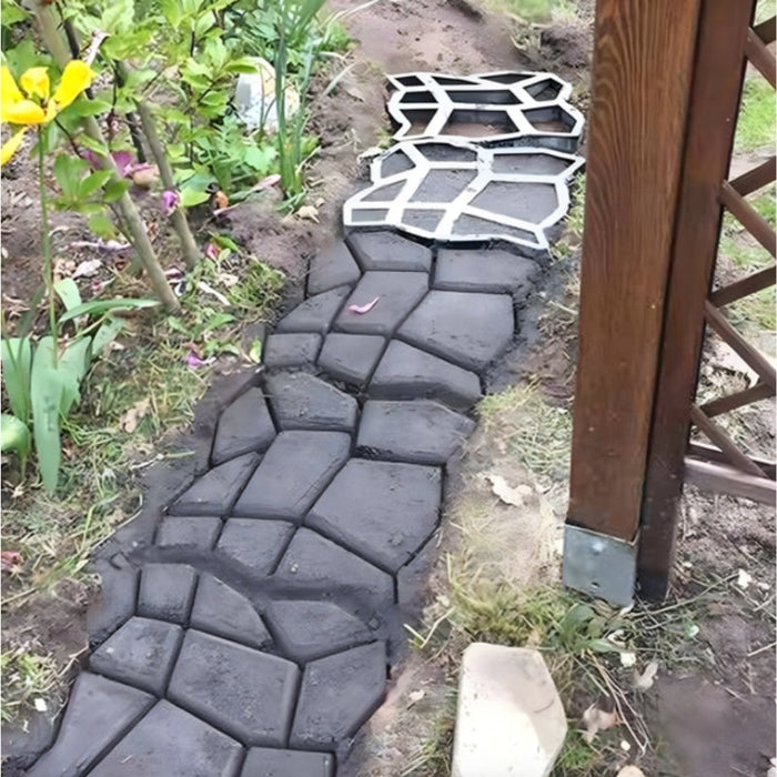 BLOOM | Betonnen Gietvormen voor Tuinpaden | DIY Betonmal voor Buiten