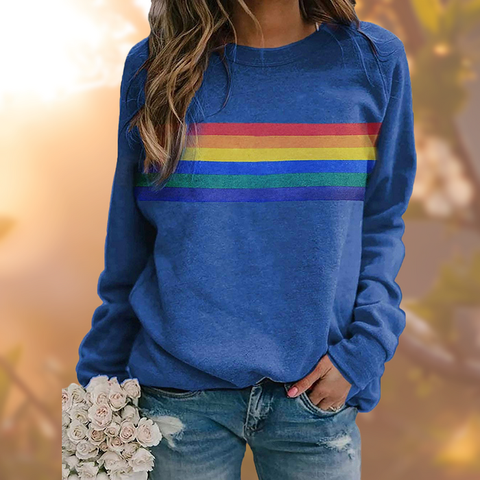 Rainbow - trui voor dames met een uniek regenboogdesign