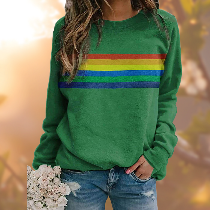 Rainbow - trui voor dames met een uniek regenboogdesign