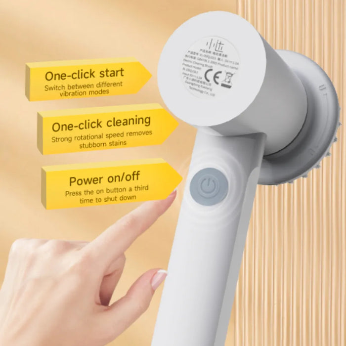 CleanPro Maxx | Draadloze Elektrische Schoonmaakborstel | Elektrische Reinigingsborstel