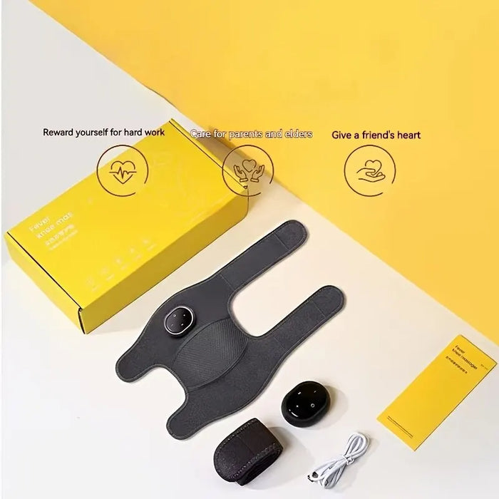 HeatCare Pro | Verwarmende Kniemassage | Draadloos Comfort | CE-gecertificeerd
