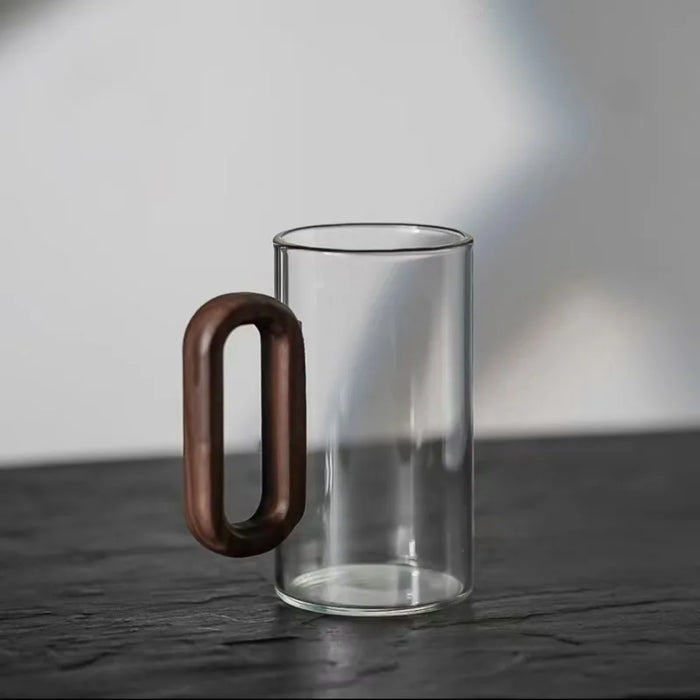 Nordwave - Handgemaakt glas met houten handvat, koop 3, krijg 3 gratis