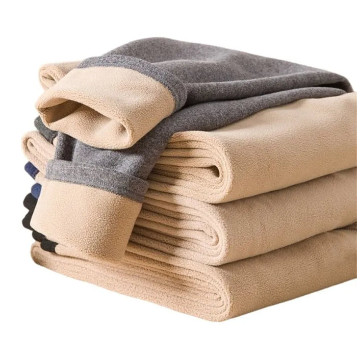 FlexFit | Comfortabele Heren Lange Johns | Ademend Polyester-Spandex Mix | Met Wol voor Extra Warmte