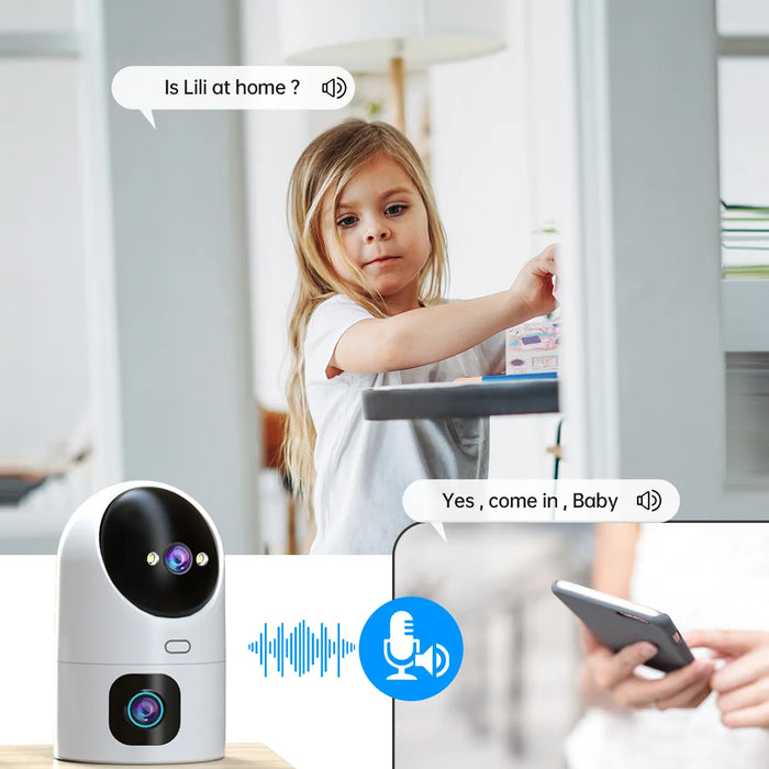 SecurePro WiFi Camera | 3MP Resolutie | Kleuren Nachtzicht | Tweeweg Audio