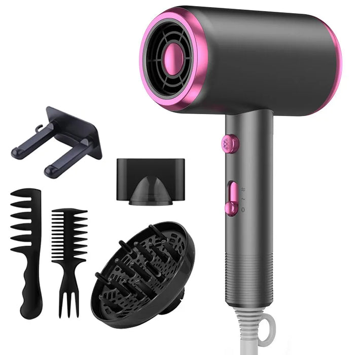 AirGlide | Haardroger met Ionic Diffuser |Draagbaar en Veilig