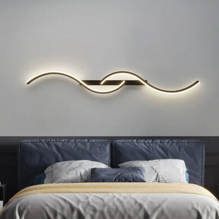 Luminara Minimalistische LED-wandlamp voor warme sfeer