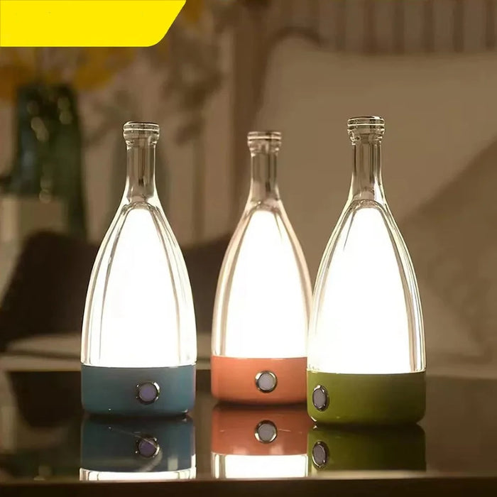 LumiTouch | Moderne Tafellamp | Touch Bediening | Draadloos Oplaadbaar
