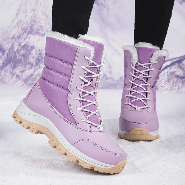 SnøwGlow | Winterlaarzen | Waterdicht en Warm | Blijf Comfortabel in de Koudste Winterdagen