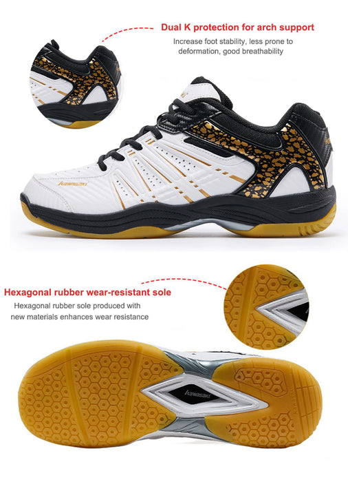 Aeronix ademende pickleball en padel schoenen met gratis veiligheidsbril