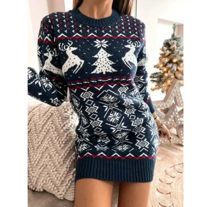AvaGlow - Elegante wintervakantiejurk