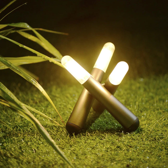 AmbianceMatch | Draagbare LED Sfeerlamp | Touch Dimbaar | Modern Grijs Design