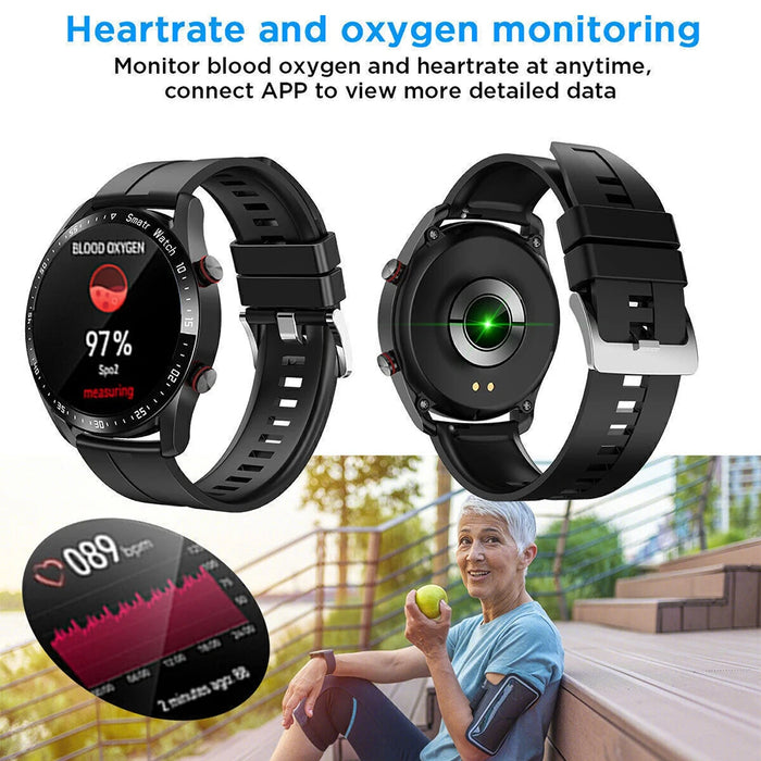 Vivify | Smartwatch | Stijlvolle ECG+PPG Functionaliteit | Verrijk je leven met slimme technologie