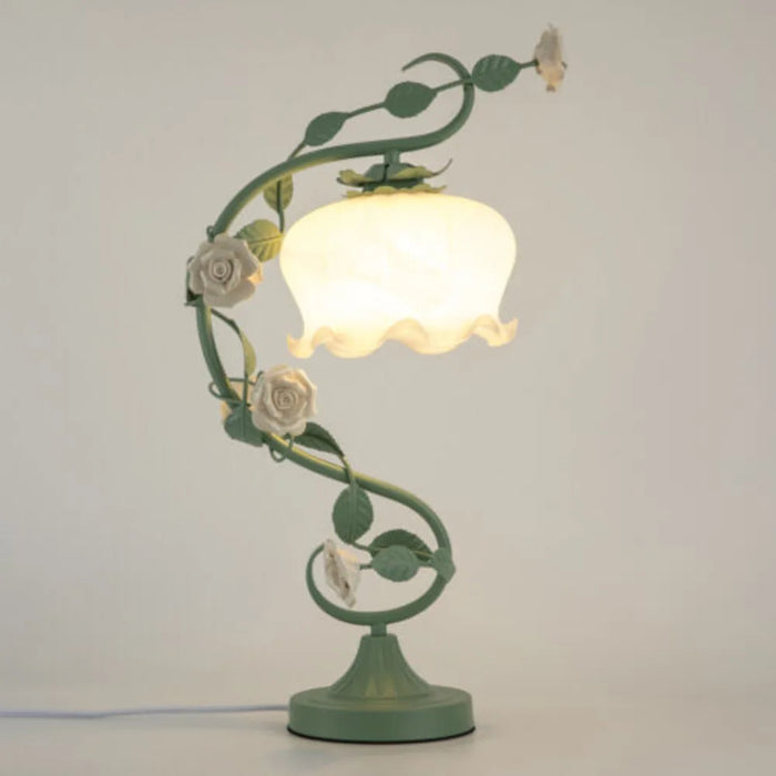 Flora - Artistieke bloemenbureaulamp met natuurthema en charme | Perfect om te lezen en te ontspannen